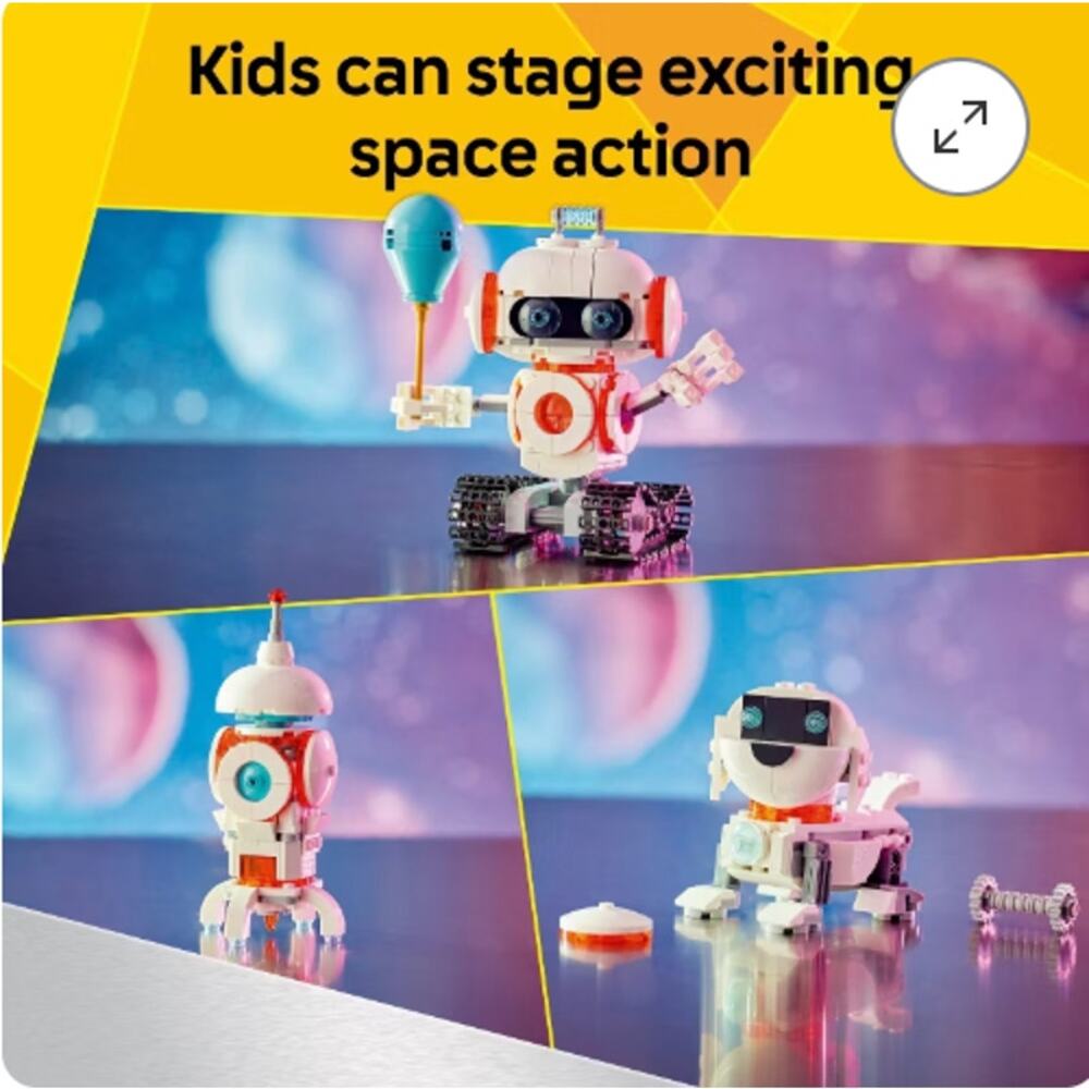 LEGO Creator 3 in 1 Space Robot - Robot, Spaceship or Robot Dog 31164 - Picture 4 of 5